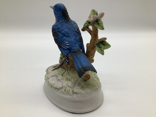 Gorham Musical Bluebird Figur, Made in Japan Porzellan Sammlerstück Spieluhr - Bild 3 von 12