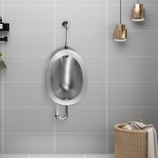 Stainless Steel Automatic Urinal Flusher Wall Mount For Male