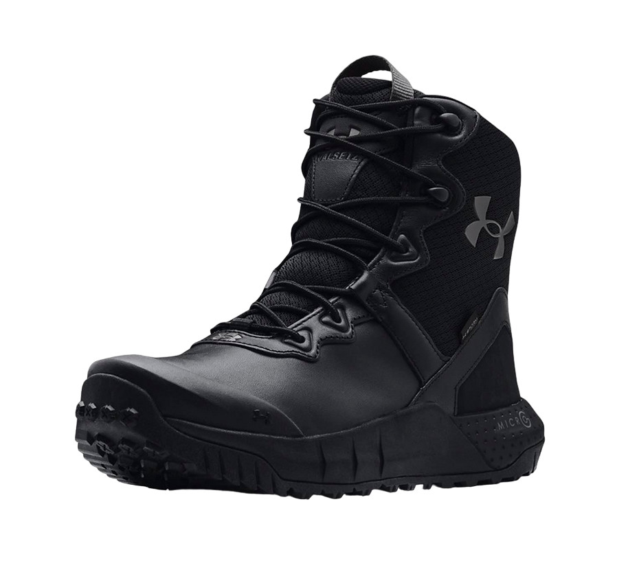 ЖЕНСКИЕ БОТИНКИ UNDER ARMOUR ЧЕРНЫЕ ТАКТИЧЕСКИЕ UA W MG VALSETZ LTHR WP 3024337-001 25390₽