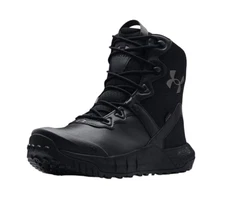UNDER ARMOUR WOMENS BOOTS BLACK TACTICAL UA W MG VALSETZ LTHR WP 3024337-001