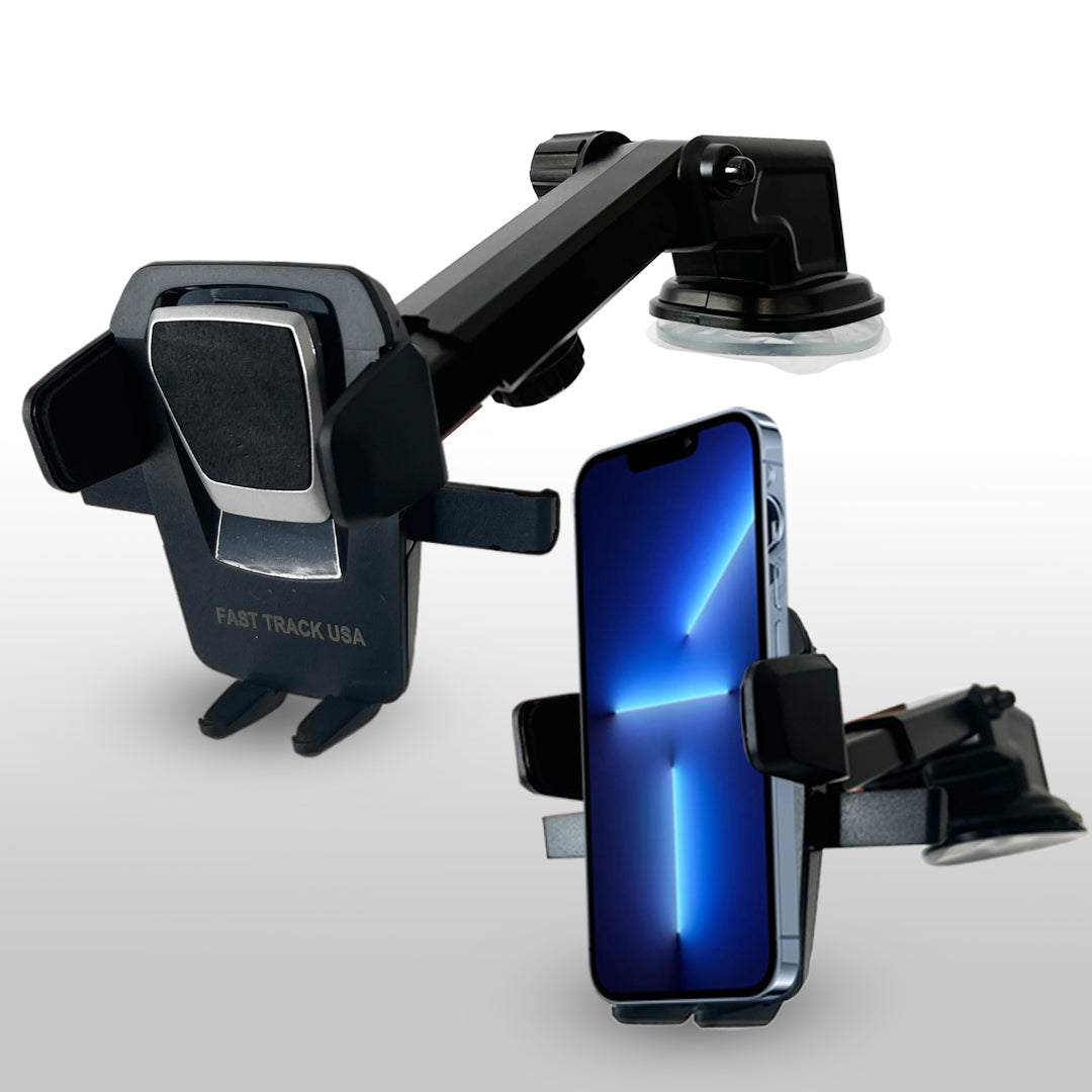 Car Phone Mount Holder One Touch Adjustable Long Neck - Convenient and Secure-image