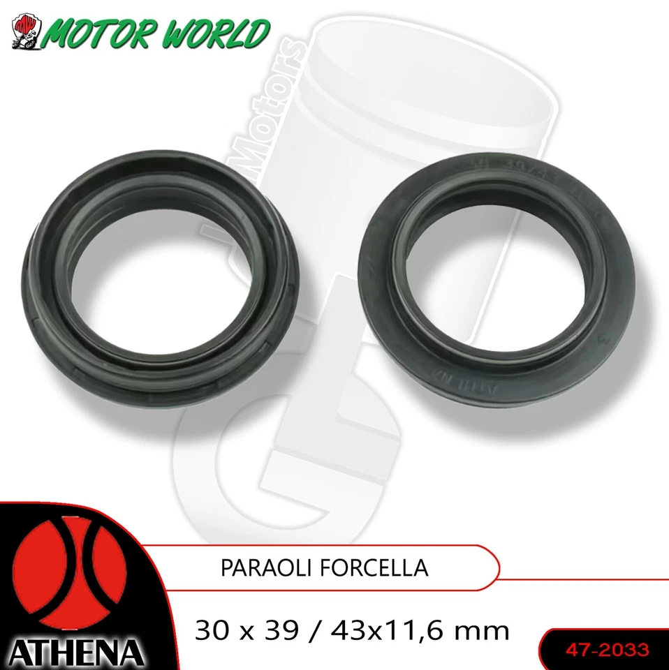 COPPIA PARAOLI FORCELLA ATHENA GILERA RUNNER SP RACE 50 cc 2018