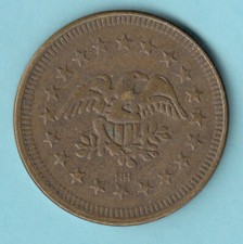 Token Vintage Game token Eagle Brass- R10  