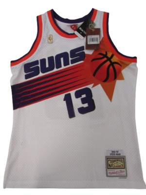 新品 Mitchell&Ness NBA SUNS 13 NASH Jersey Mitchell & Ness Steve Nash 13 Replica Swingman NBA Jersey
