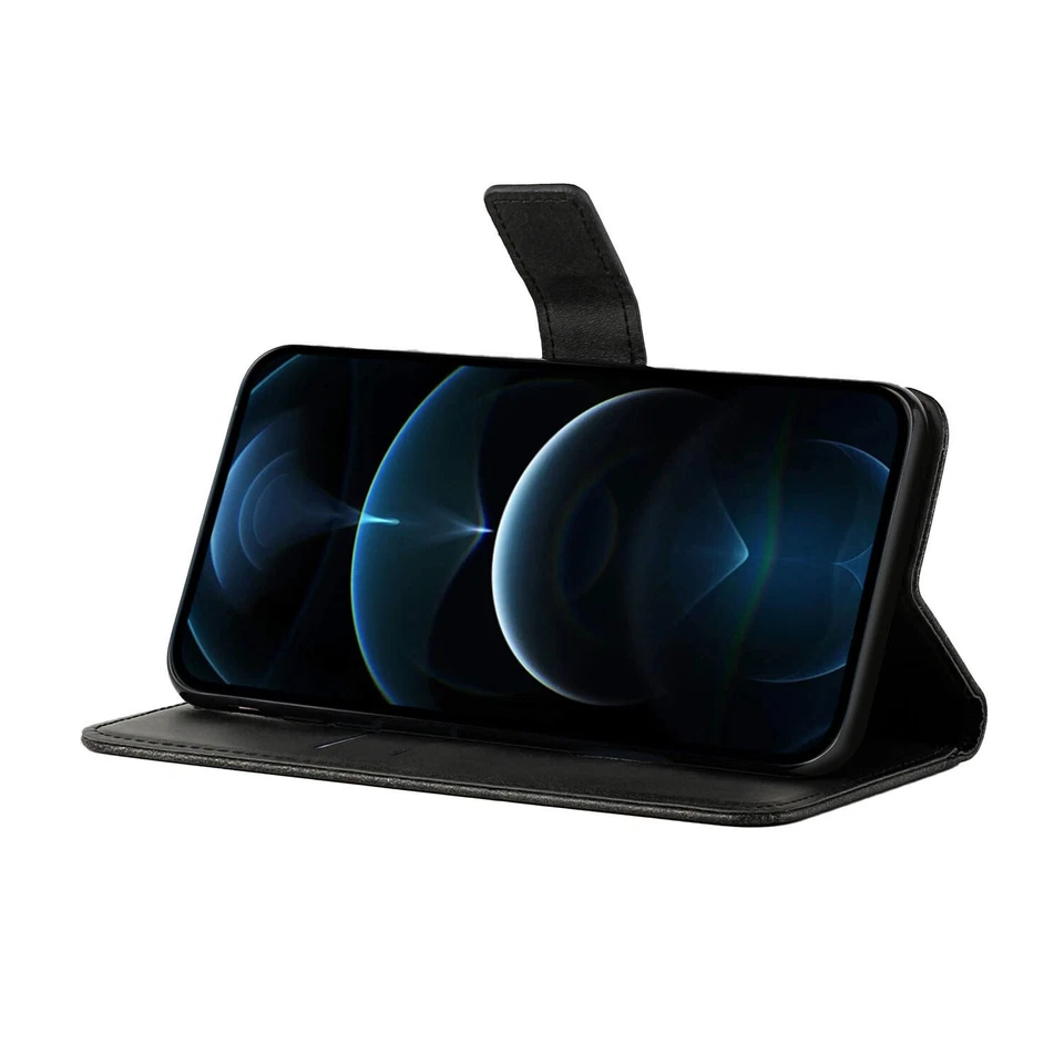 Flip Leather Card Wallet Phone Case For iPhone 16 15 14 13 12 11 Pro Max XR 8 7 - Image 4 of 4