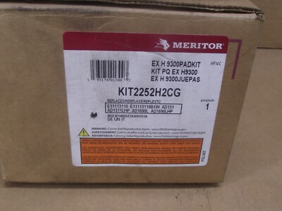 Meritor KIT2252H2CG Ex+ H Brake Pad With MA9300 Friction Axle Set