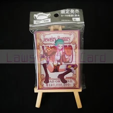 One Piece - Jewelry Bonney Foil Card Sleeves 67mmX92mm 60ct Standard Size
