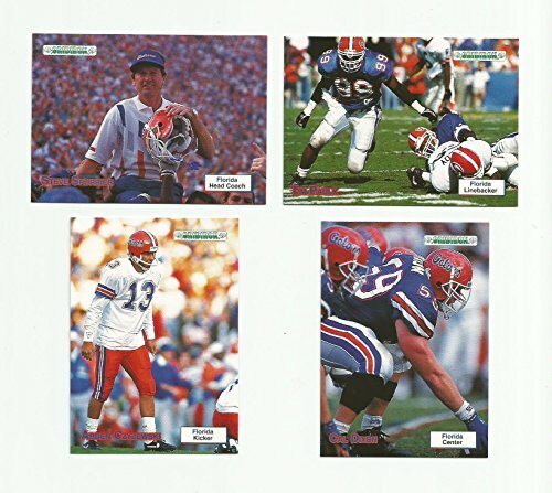 1992 Gridiron Florida Gators Football 4-Card Team Set - Steve Spurrier - Picture 1 of 1