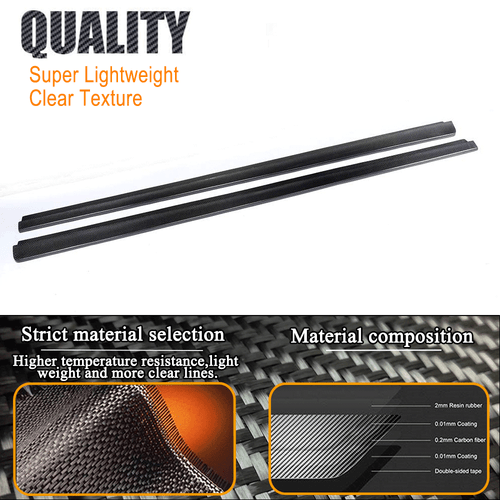 Carbon Seitenschweller Sideskirts für Mercedes Benz C-Klasse W204 C63 08-14 - Bild 8 von 11