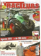 TRACTEURS N°48 ALLIS-CHALMERS / LES "SEMIS-DIESEL" / OUTILS AGRICOLES EN RDA