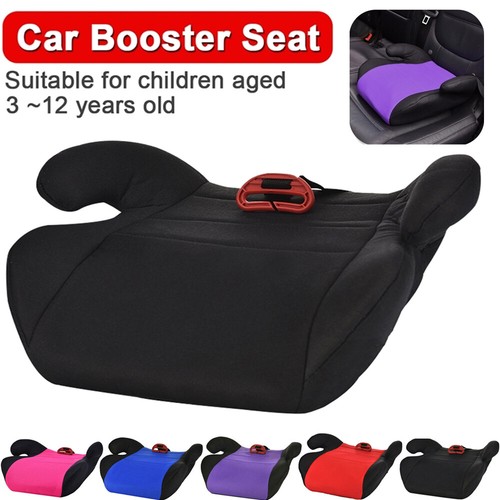 4- 12 Years Car Booster Seat Chair Cushion Pad For Toddler Children Kids Sturdy - Picture 2 of 26