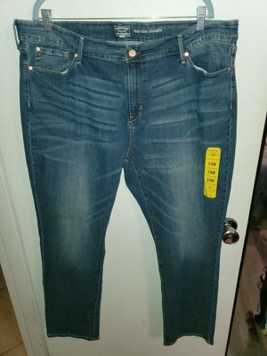 Curvy Skinny Stretch Jeans 24M Faded 
