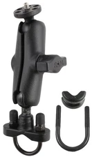 RAM Heavy Duty Handlebar Rail Mount w/ Threaded 1/4-20 Camera Action Cam Adapter