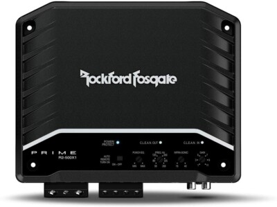 Rockford Fosgate R2-500X1 500 Watt Full Range Class D 4/2-OHM Mono Amplifier