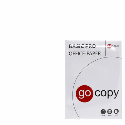 gopaper BASIC Pro Office Paper Drucker- und Kopierpapier | 80g/m² | 500 Blatt