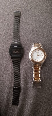 Casio Black Colour  Watch , Dmax Gold Colour Watch , For Men