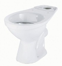 Twyford Option Horizontal Outlet Close Coupled Pan Only - White (OT1148Wh)