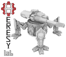 Hades Inferno Flank HLT80 28mm Heresy Lab Gun Turret