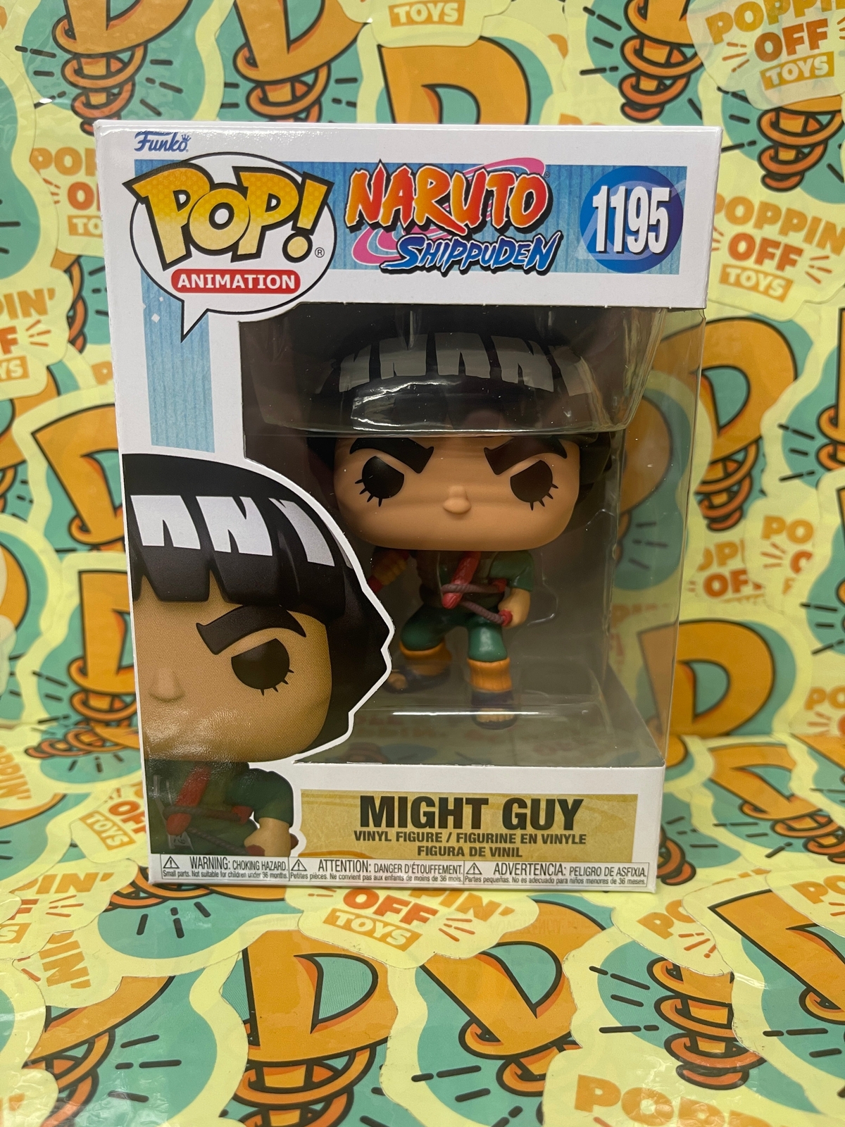 Funko Pop! Animation: Naruto Shippuden - Might Guy (In Stock!)
