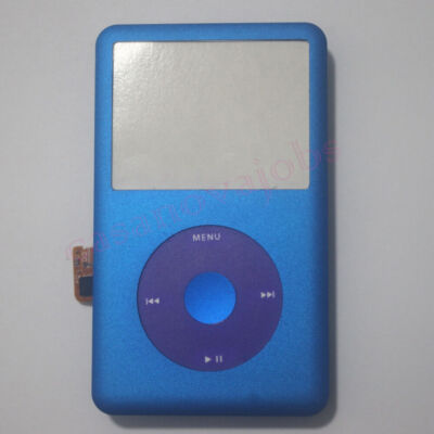 Blue Front Cover With Clickwheel Housing Kit Assembly For iPod