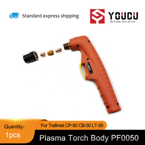 YOUCU PF0050 Plasma Torch Body for CB50 Trafimet Ergocut Eastwood Versa Cut 40A - Afbeelding 1 van 6