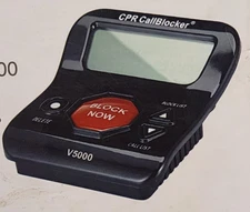 CPR V5000 Call Blocker For Landline Phones -Block Robocalls, Stop Spam Callers