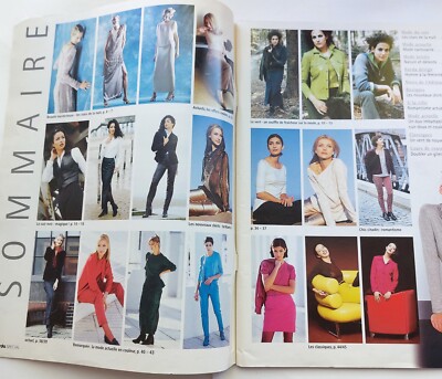 Magazine Burda Automne-Hiver 1999 - Modèles Chemisiers, Pantalons, Jupes Chic