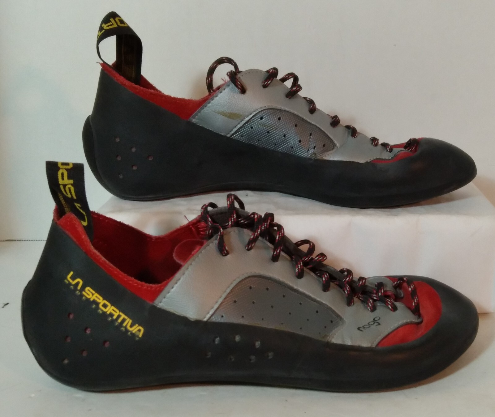 La Sportiva Nago Sliver/Red Rock Climbing Shoes /Women's Size 12 eBay