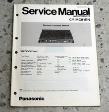 PANASONIC CY-MC91EN CAR AUDIO Electronic crossover network SERVICE MANUAL