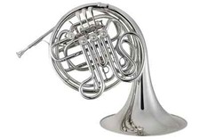Mint Open Box Conn 8D Double French Horn in Nickel Silver; with Case, Mouthpiece