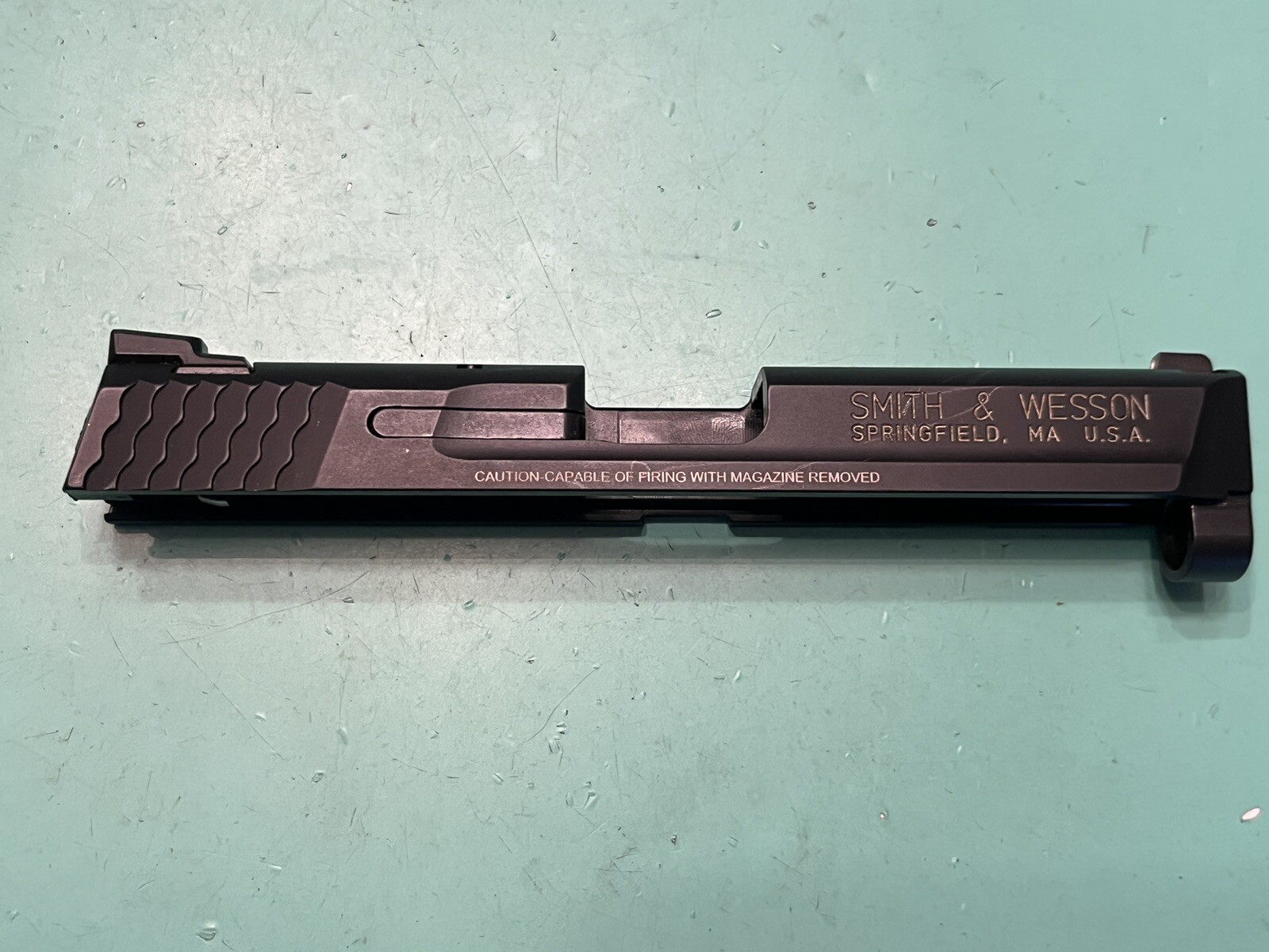 USED OEM SMITH & WESSON M&P 40 FULL SIZE 1.0 SLIDE BARREL SPRING SIGHTS .40 CAL