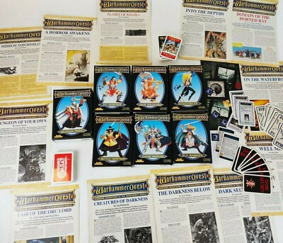 Erweiterungen für Original Warhammer Quest 1995 Treasure Decks WD Multilisting