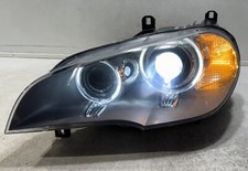 2011-2013 Bmw X5 E70 Lci Left Driver Side Headlight Dynamic Adaptive Bi Xenon Oe