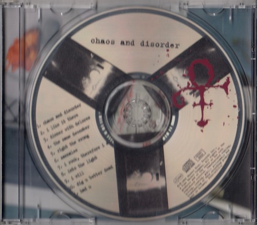 PRINCE Chaos And Disorder CD Album 1996 WIE NEU SYMBOL 90s Funk & Rock Klassiker - Bild 4 von 7