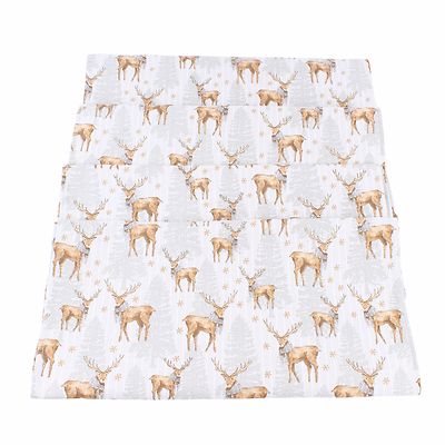 Milly grün Winter Wald Hirsch Hirsch Bock Design Tischläufer Weihnachten Winter