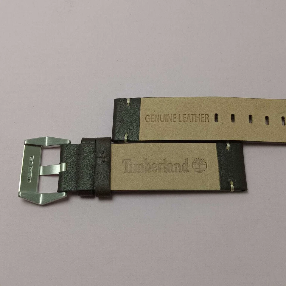 Pulseira de relógio de couro Timberland 20 mm - Imagem 3 de 4