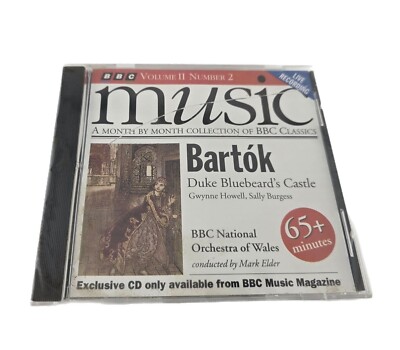 Bartok Duke Bluebeards Castle Vol 2 No 2 -- Music CD BBC Music New Sealed