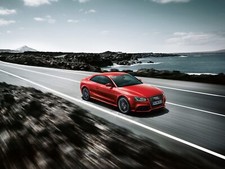 Cars audi roads Desk Mat Stitched
