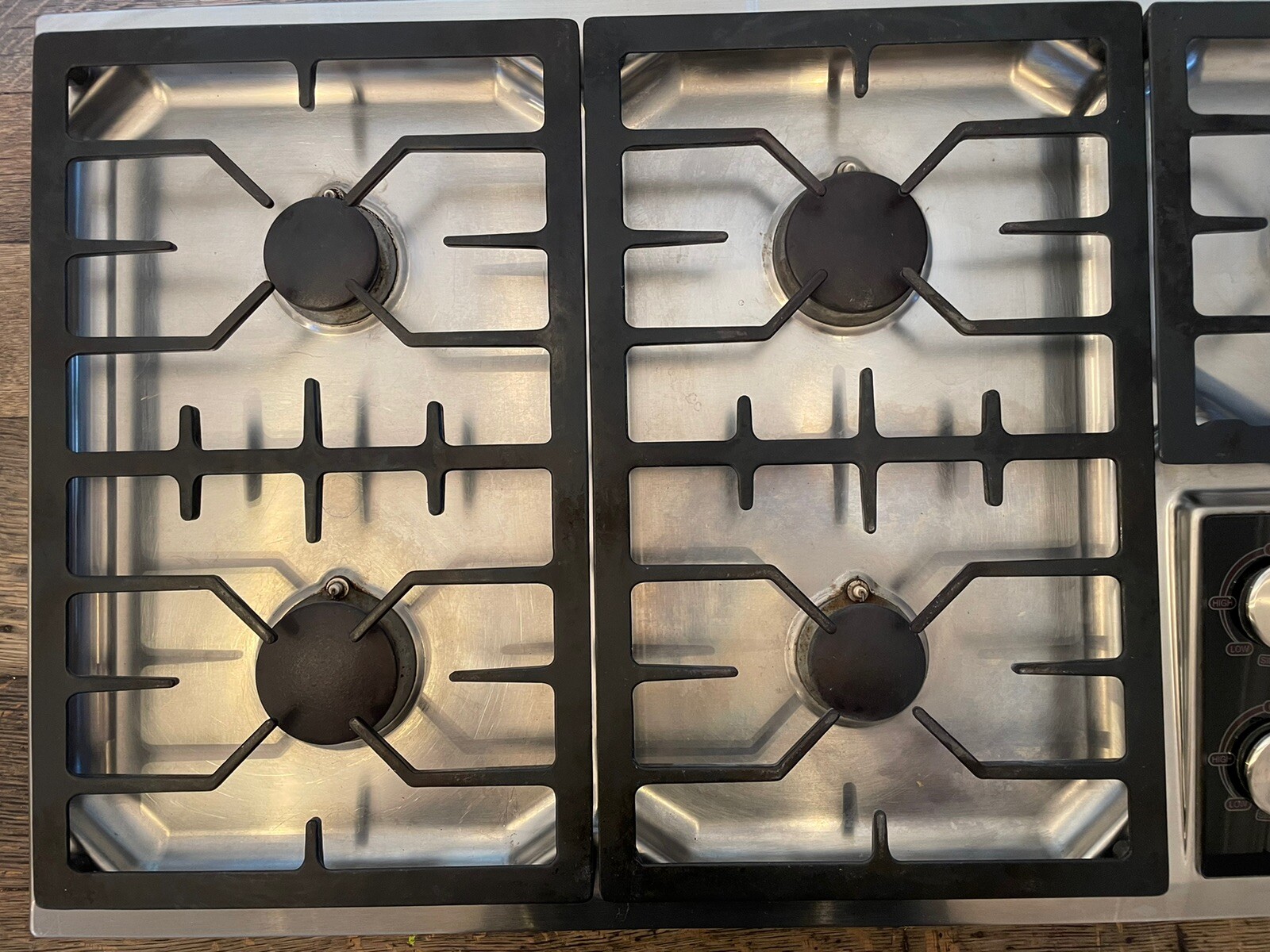 WOLF CT36G/S 36" GAS COOK TOP, 5 BURNERS STAINLESS RANGE eBay