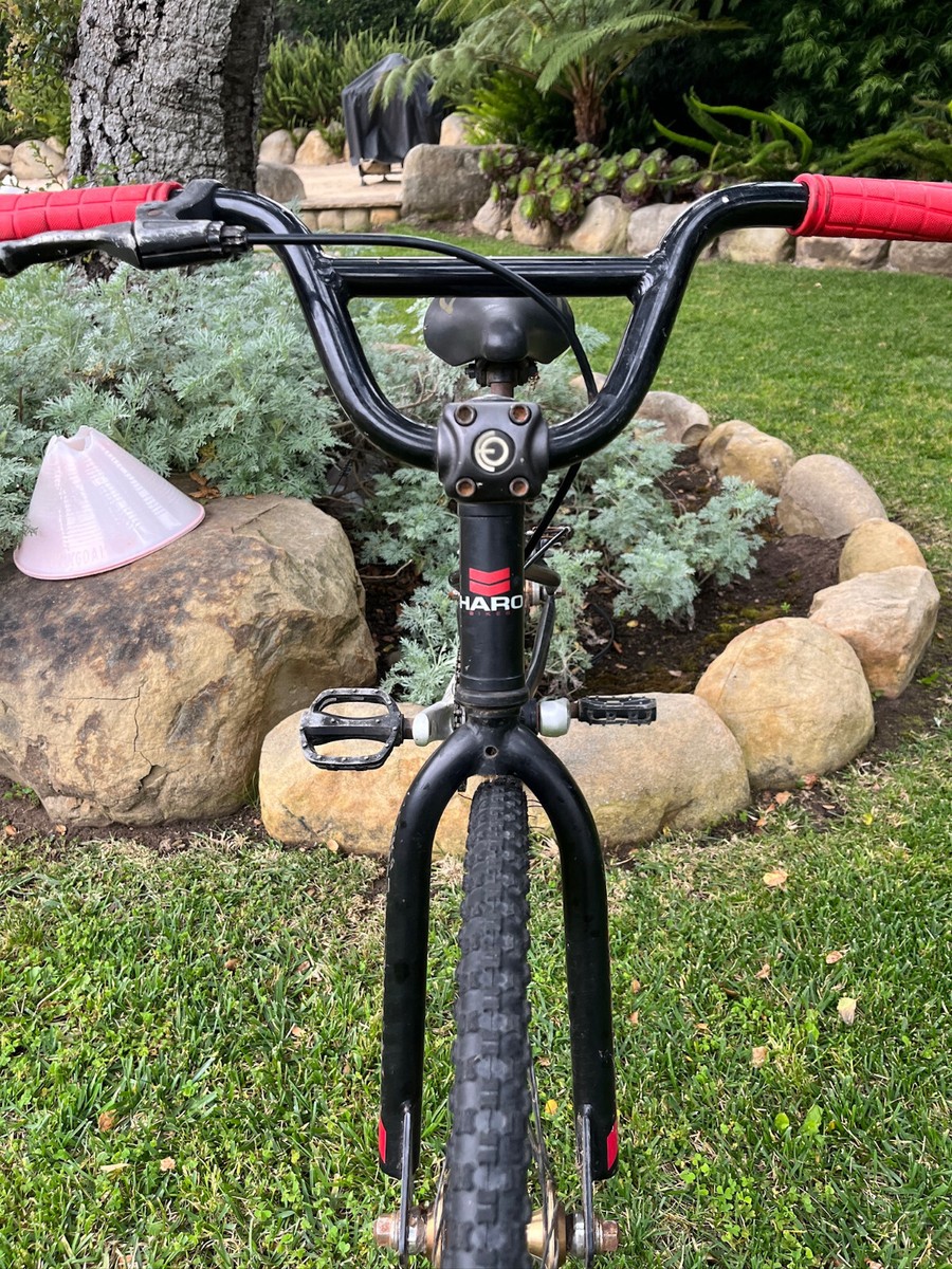 Haro mini BMX Racing bike black and red 6061 aluminum 20