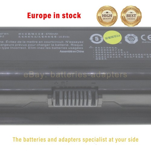 Batteria originale nuova X170BAT-8 per SCHENKER XMG Ultra 17 Comet Lake CLEVO X170SM-G - Foto 4 di 6