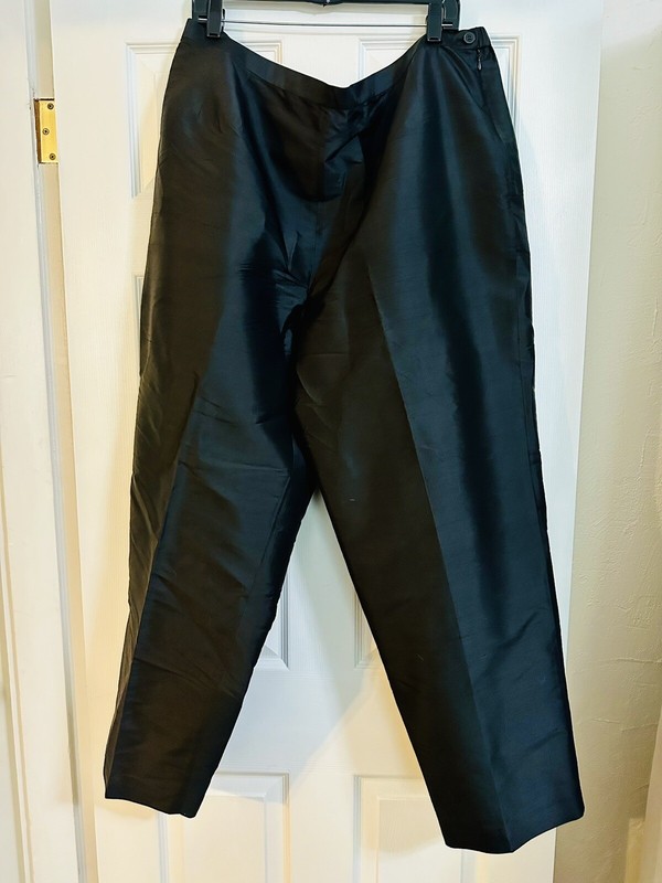 Plus Sized Women’s Due Per Due Silk Pants - Size 22W