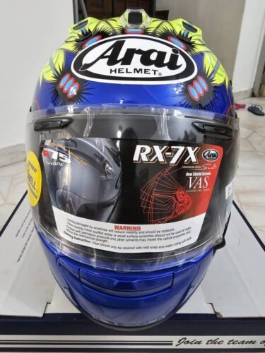 Arai Rx 7x Scott Russell ๐บ๐ธ. There are 3 Seperate 2x (M) 2x (L) Left - Picture 2 of 13