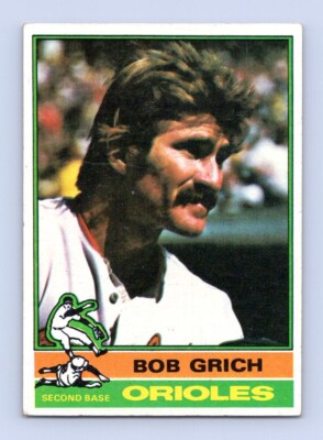 1976 Topps #335 Bob Grich Baltimore Orioles Ex+