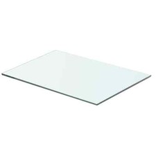 Shelf Panel Glass Clear 50x30 cm vidaXL