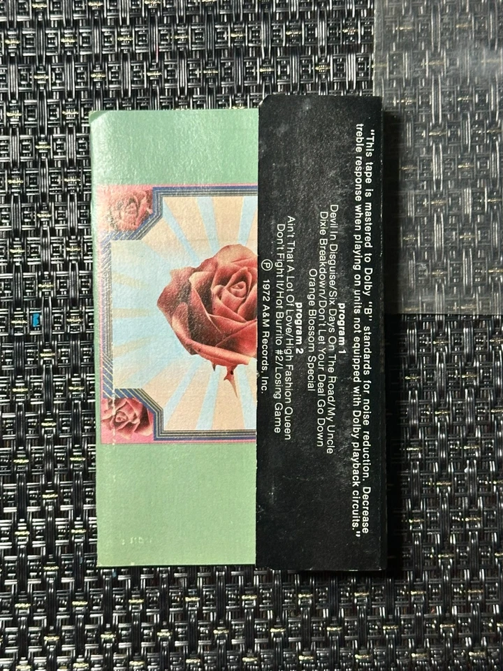 The Flying Burrito Bros. The Last of the Red Hot Burritos -Cassette - VG & Works Foto 4 de 4