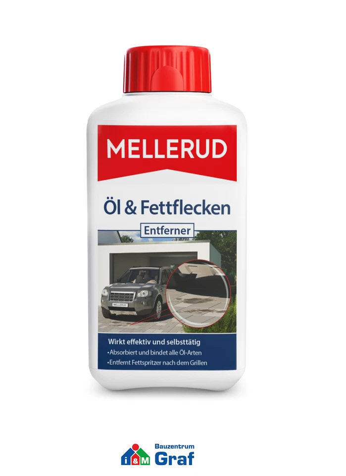 MELLERUD Olio & Macchie Entferner per Interno E Zona Esterna 500 ML /# 891744