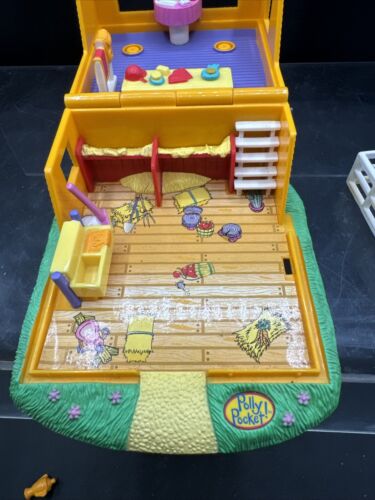 Vintage Bluebird Polly Pocket, Pony Ride Action Park, 1998, Incs Figs, Horse Etc - Picture 11 of 20