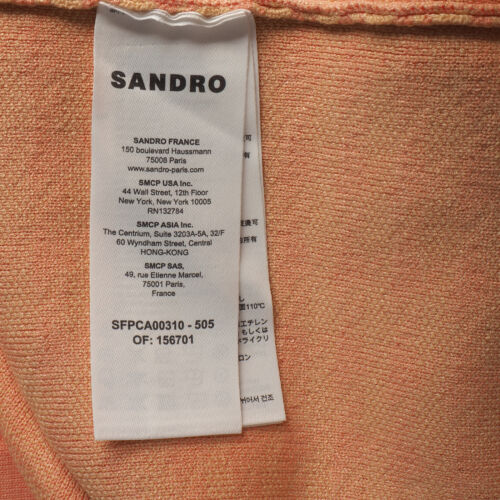 Sandro Women's Cardigan Size 1 / S Houndstooth SFPCA00310 - Picture 8 of 10