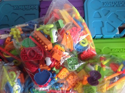 Kid Knex K'nex verpackt Komplettsets Sammlungen verschiedener Knex Teile und Teile